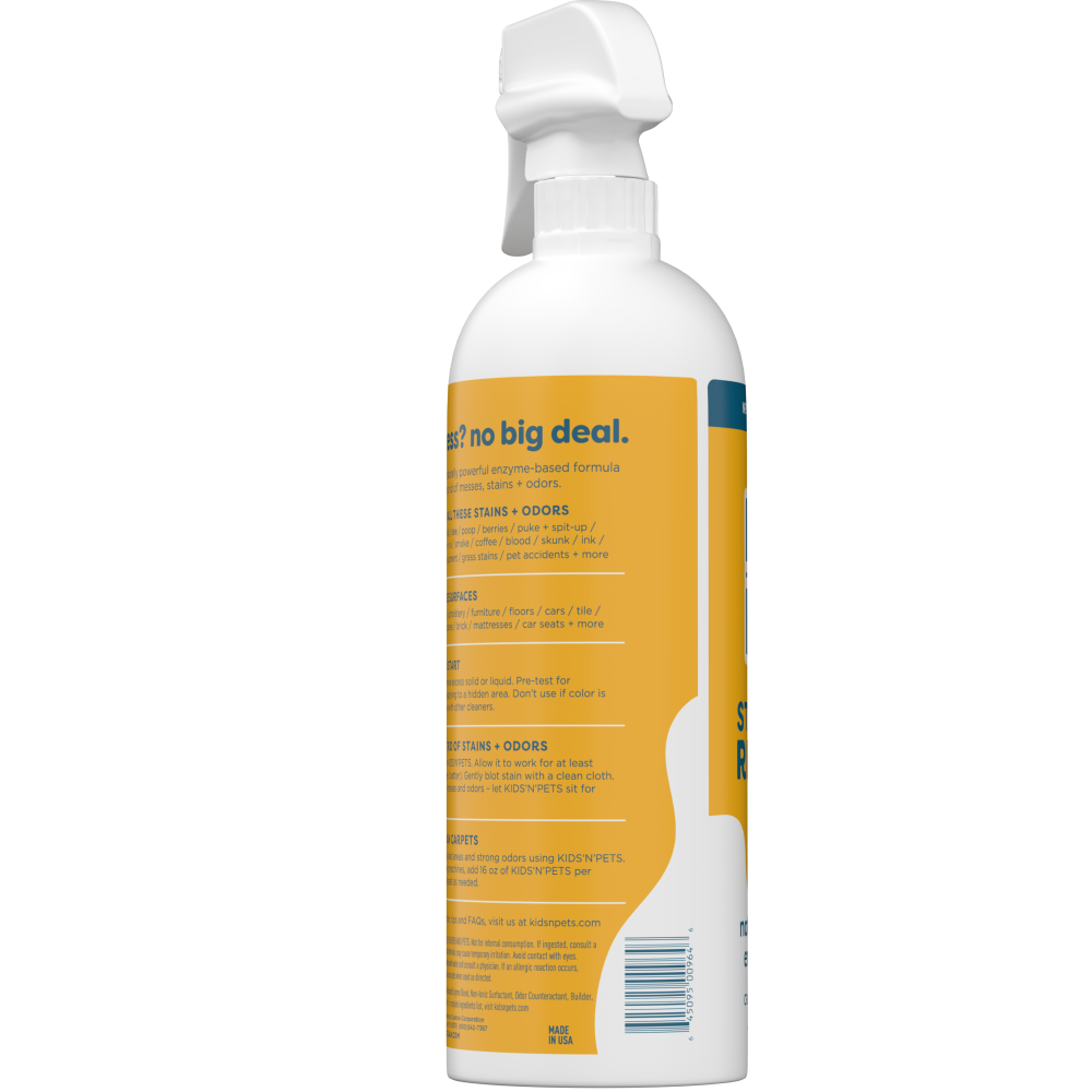 Kids N Pets 32oz bottle side 2