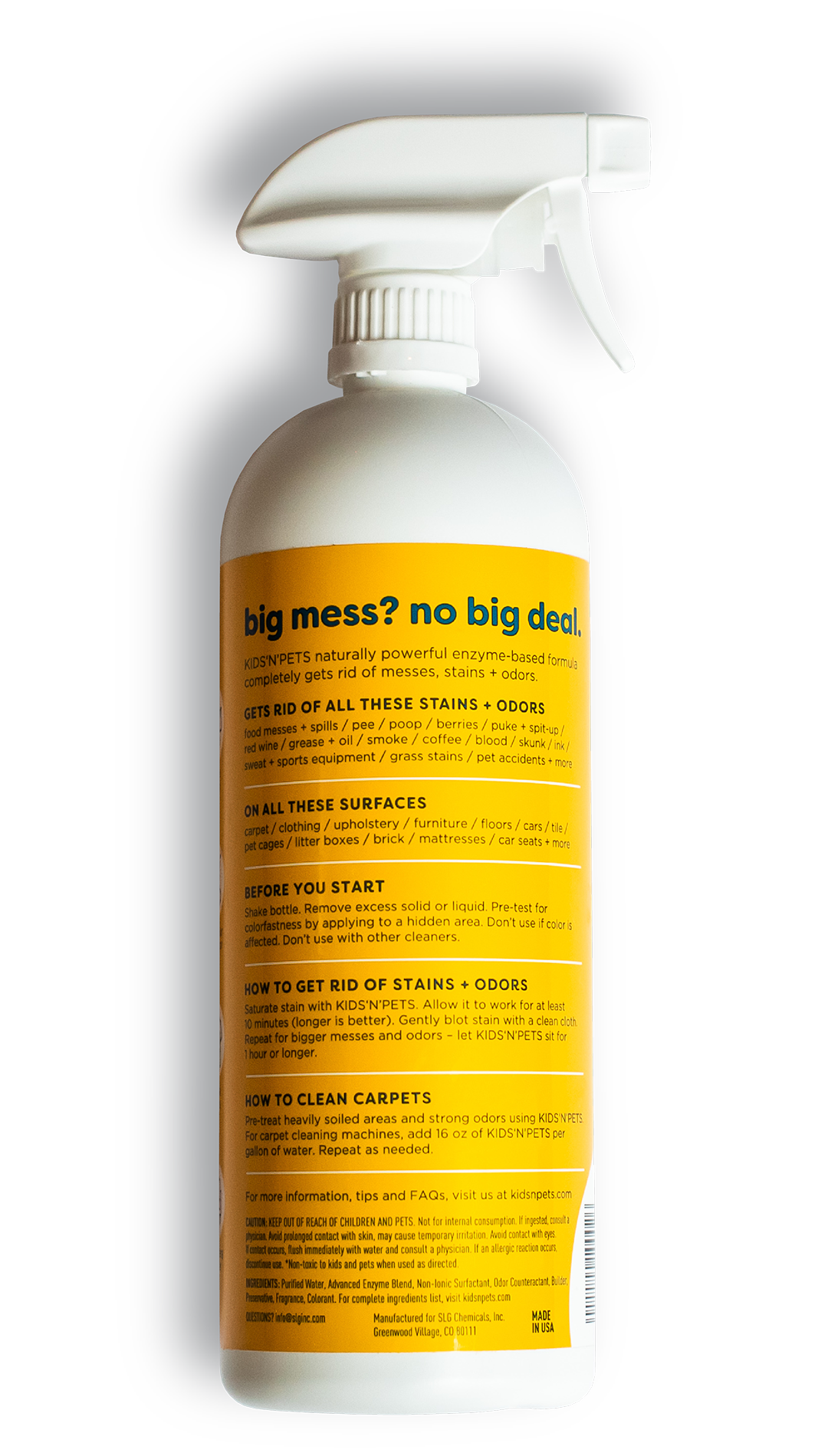 27oz Instant All-Purpose Stain & Odor Remover