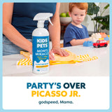 Kids 'N' Pets Mom's Miracle Stain and Odor Remover, Enzyme Cleaner, 32oz